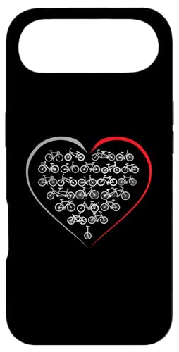 Love to Ride BIKE HEART TCNO]ԂɃCXpCAꂽfUC X}zP[X iPhone Air p