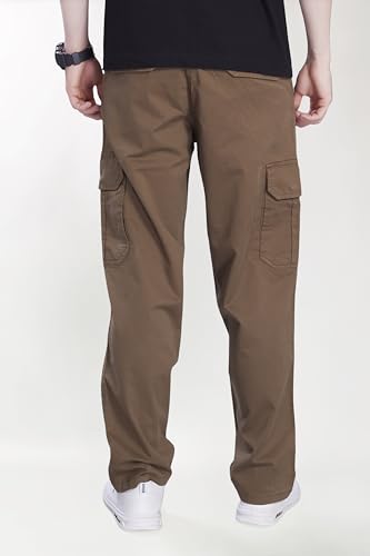 Image of DIVISIVE Men's Loose Baggy Fit Cotton Cargo Pants