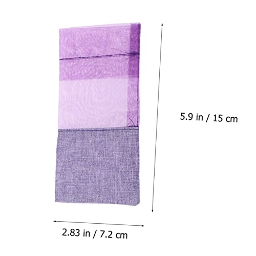 12 bolsas sachet de organza con cordón para aromaterapia miniatura 2