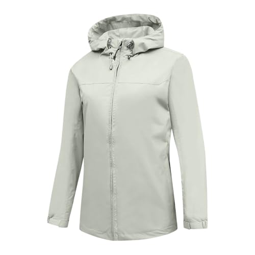 Chaqueta deportiva para mujer funcional con capucha y forro transpirable de malla 5