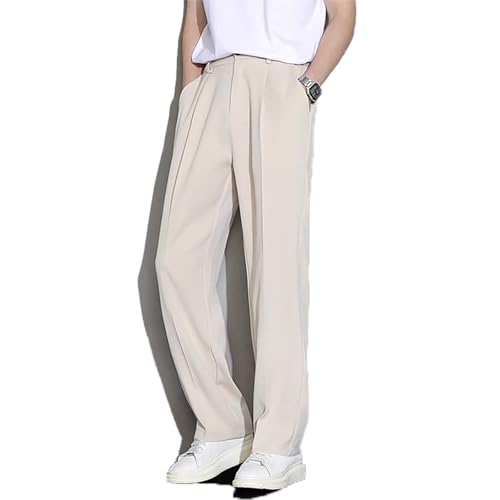 Morilas Mens Pants, Fleurosta Stretch Waist Ice Silk Pants - Super Stretch Ice Silk, Comfort Everyday Pant.