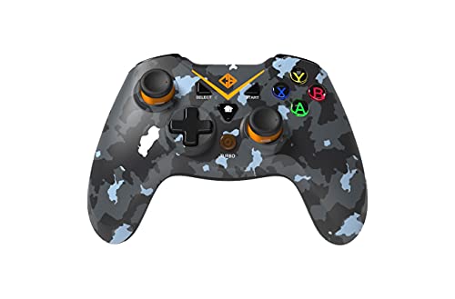 Image of Cosmic Byte C3070W Nebula 2.4G Wireless Gamepad for PC supports Windows XP /7 /8 /10 /11, Sensitive Triggers, Upgraded with USB C Port, Rubberized Texture (Camo Black)