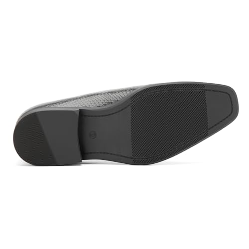 Image of Meijiana Mens Loafers Wedding Dress Shoes Slip-On Loafers for Men Tuxedo Suit Shoes