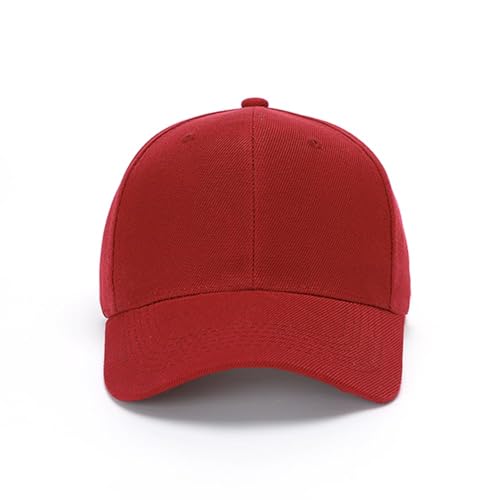 Image of Wholesale 20-Pack Solid Baseball Caps - DIY, Breathable, Adjustable Fit