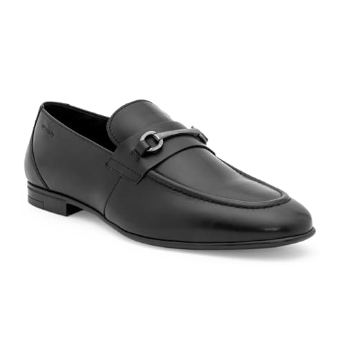 Image of Red Tape Loafers for Men | Real Leather Shoes with Low-Cut Pattern
