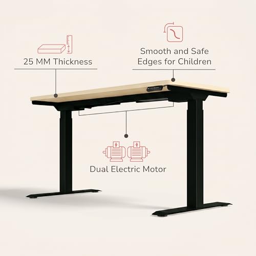 Image of Interio by Godrej Stance Dual Motor Height Adjustable Work Desk