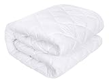 tramos de la falda de punto para adaptarse a hasta 30 cm colchón profunda (no resistente al agua)