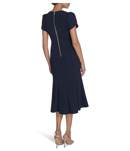 Calvin Klein Women's Tulip Sleeve Aline Dress2