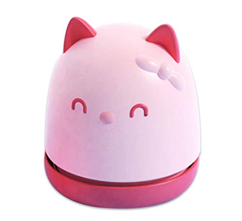 SOKLIT Portable Cordless Mini Desktop Cat Vacuum Desk Dust Cleaner Dust Sweeper USB Charging for Home, Office, Keyboard, Cleaning Dust, Crumbs, Piano