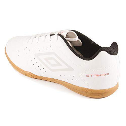 Chuteira Futsal Umbro Striker 6 Masculina - Branco - 41