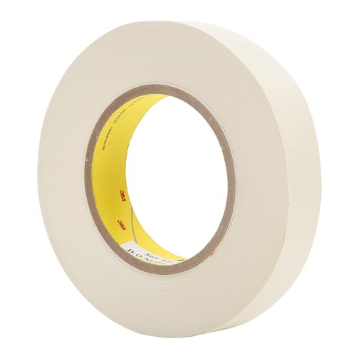Image of 3M 03019-case Tape 3 /4 inch x 60 yd. 8.3 mil, 48 Per Case, 365, GLASS Cloth, White (Pack of 48)