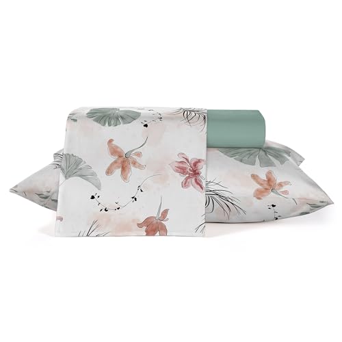 Jogo de Cama 100% Algodão Teka Diamante Casal