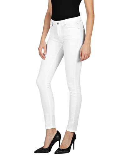 Jean skinny Replay New Luz en denim premium et finitions soignées