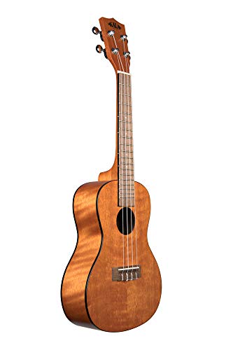 KALA Exotic Mahogany KA-CEM Concert Ukulele, Natural - Les Beatles, Paul McCartney, John Lennon, RIngo Starr, George Harrison KALA Exotic Mahogany KA-CEM Concert Ukulele, Natural – Image 5
