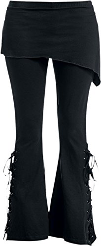 Spiral leggings femme pantalon sport stretch taille haute collant fitness noir