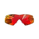 Combine8 Ploarized 交換用レンズ Oakley Si Ballistic M Frame 2.0/Si M Frame 2.0 OO9047サングラス用 - ファイヤーレッド