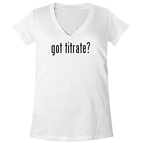 The Town Butler got Titrate? - A Soft & Comfortable Women's V-Neck T-Shirt