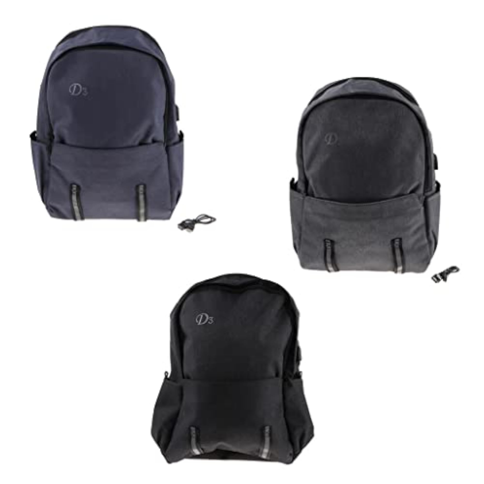 Business Laptop Backpack, Casual Men Rucksack, Blue