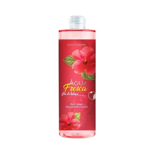 BODY SPLASH DESODORANTE CORPORAL ÁGUA FRESCA FLOR DE HIBISCO - 500ML