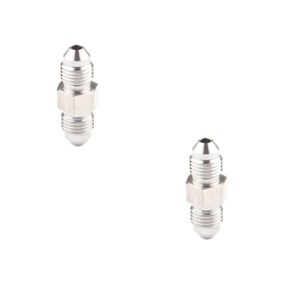 Raccord mazout AN4 à AN3 mâle durable en acier inoxydable usiné pour montage étanche