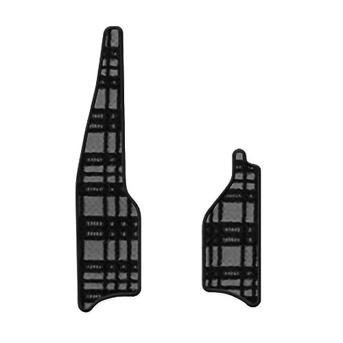Hotfield ダイハツ 互換品 タント タントカスタム リア用サイドステップマット LA650S LA660S タントファンクロス 形状01 運転席ロングスライドシート無 マドラスグレー