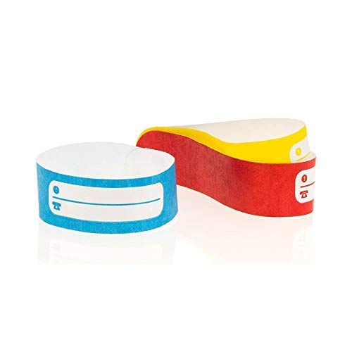 Bracelets En Papier Tyvek Numérotés - Lot De 100, étanches, Pour Festivals, événements Et Contrôle D'accès - 4