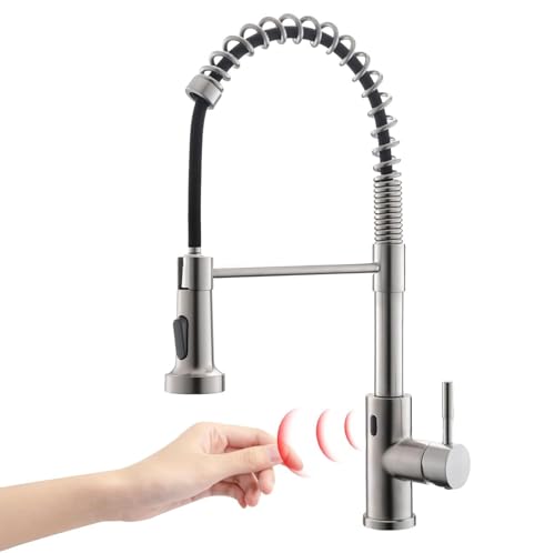 FALCON DEPOT Touchless Kitchen Faucet with Pull-Down Sprayer – Motion