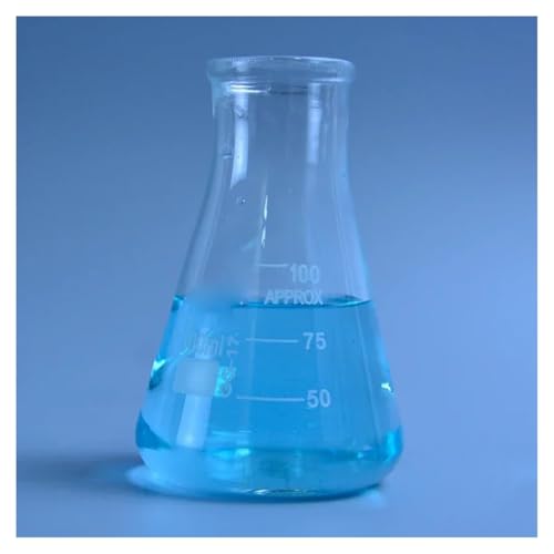 Flacon Erlenmeyer en verre borosilicaté de 50 à 200 ml pour laboratoire
