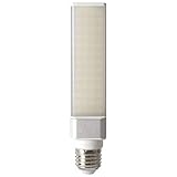 Bombilla LED PLC con casquillo E27. 4.000K, lo que le proporciona una luz blanca neutra. Perfecta para la sustitución de bombillas de bajo consumo o downligh.
