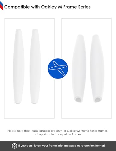 Image of BLAZERBUCK Replacement Earsocks for Oakley M Frame Series Sunglasses