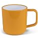 Imagen de Kampa Juego de 4 tazas de melamina de color amarillo