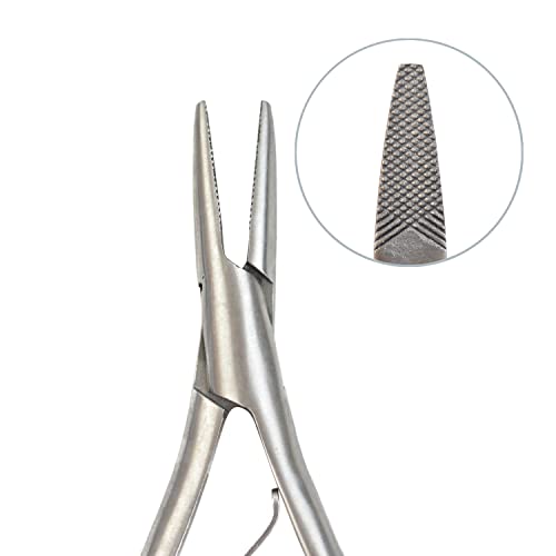 Image of Hair Extension Pliers Multi Functional Stainless Steel Hair Extension Tool for Micro Link Ring Extensions