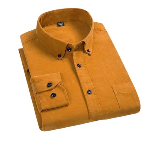 Chemise velours côtelé homme manches longues vêtement mode printemps automne tendance