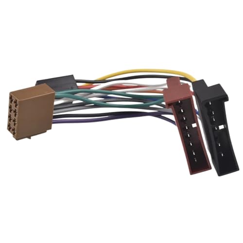 Faisceau de câbles d'autoradio Câble Adaptateur ISO for autoradio, connecteur de Faisceau de câbles, for Ford, for Fiesta MK4, Escort, Mondeo, Focus, Granada, Explorer