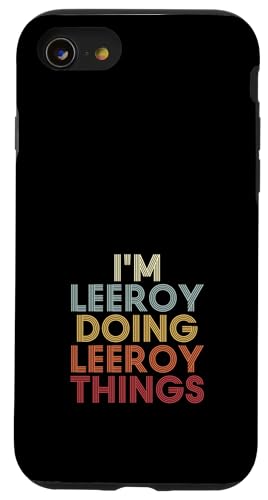 Leeroy Name Leeroy Personalized Name First Given �X�}�z�P�[�X iPhone SE (2020) / 7 / 8 �p