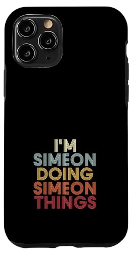 Simeon Name Simeon Personalized Name First Given �X�}�z�P�[�X iPhone 11 Pro �p