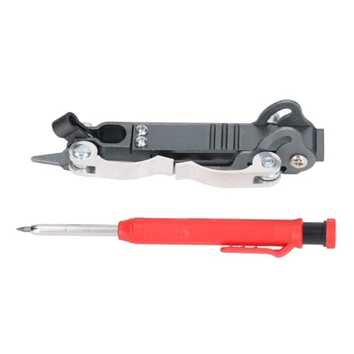 Herramienta de Trazado Multifuncional, Herramienta de Medición de Línea de Graffiti para Carpintería, Medidor de Contorno, Cortadores de Azulejos