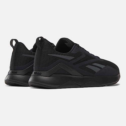 Image of Reebok Men's Nanoflex Tr 2 Sneaker, Core Black /Footwear White /Orange Flare, 7