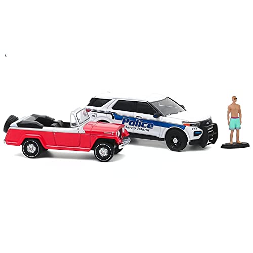 DIORAMA FLORIDA SUMMER BASH 1/64, Greenlight, Multicor