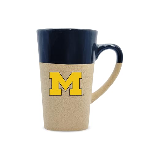Taza de cerámica de 16 oz The Fanatic Group University of Michigan miniatura 1