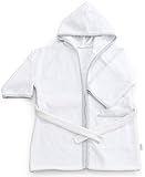 Italbaby Bademantel Frottee für Babys 0-6 Monate weiß - 550 g
