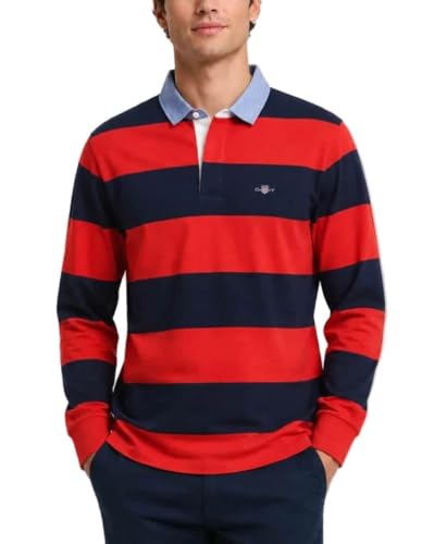 Vêtements GANT Reg Chambray Heavy Rugger pour - vue 10