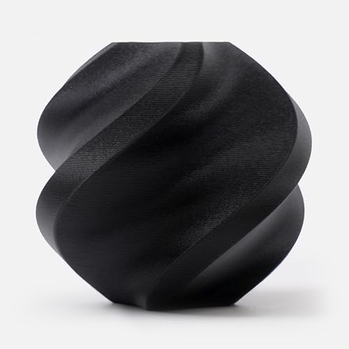 Image of Bambu Lab PLA Matte Filament 1.75mm 1kg Spool - PLA 3D Printer Filament, Smooth Finish, Low Warp, Easy to Print, Compatible with Bambu Lab & Most FDM 3D Printers - Charcoal (11101) - Refill