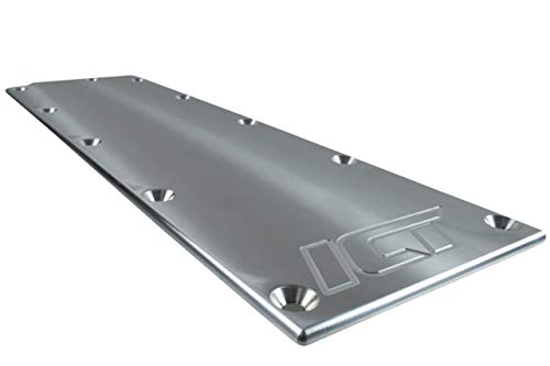 ICT Billet LS Gen 4 Valley Pan Cover Plate Low Profile Carb Lifter LSX LS3 DOD Billet Aluminum Engine Lifter Area Oil Cover Compatible with Chevy Gen IV 551646
