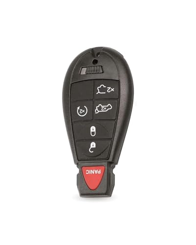 Carcasa de llave para Dodge Durango con seis botones y espadín virgen protector 3