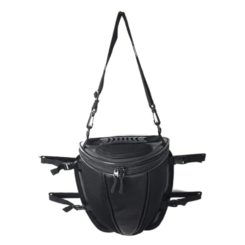 Bolsa trasera para asiento de motocicleta, bolsa deportiva impermeable para asiento trasero, bolsa de cola para moto, mochila para moto, bolsa de tanque expandible para asiento miniatura 1