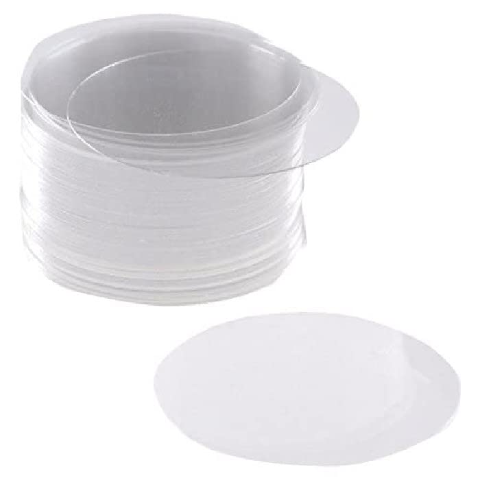 Hecht Borosilikatglas Deckgläser, Tranparent, 1mm Stärke, 13mm Durchmesser, 100 Stück
