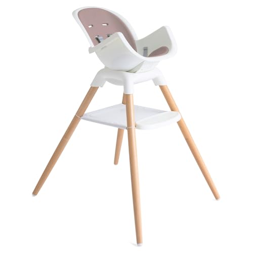 Image of Joie Chai Multi-Mode Highchair - European Beech Wood, Convertible, 9+ Modes, Birth up to 60 lb. (Lola)