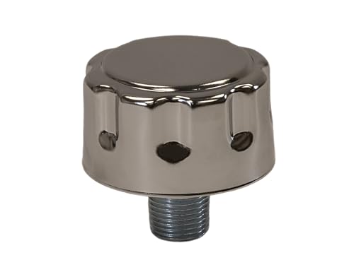 Image of Buyers Products HBF8 DC Hydraulic Power Unit Breather Cap, Free Flow Ventilator for Reservoir, Oil-Resistant, 1 /2 NPT