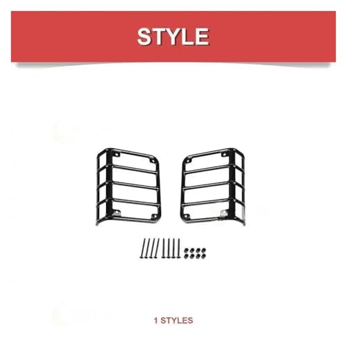 Lámpara De Luz Trasera Decoración Metal Jeep Wrangler JK 5